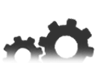 Infographic of some gears to represent the amount of CNC machines employed by the company